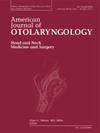 AMERICAN JOURNAL OF OTOLARYNGOLOGY雜志封面